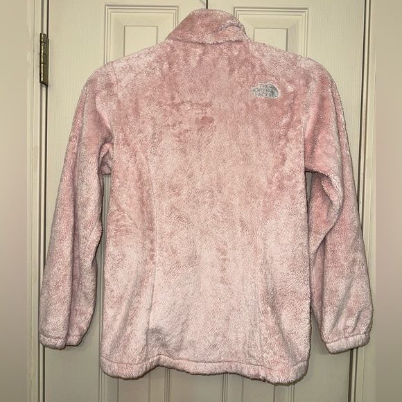 North Face Pink Zip Jacket Youth Medium - Picture 5 of 8